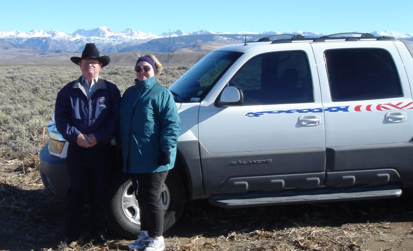 Pat & Nita in Wyoming