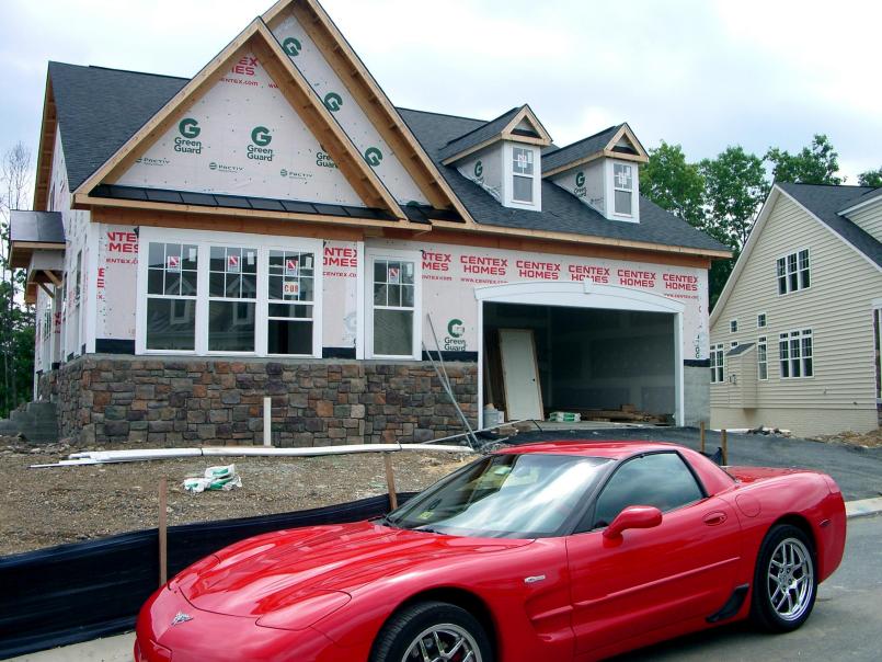 Rick's Vette & New House